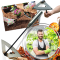 Steel Handheld Hollow Hoe