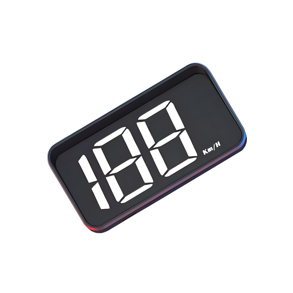 Clear & Intuitive Projector Windshield Speedometer
