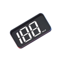 Clear & Intuitive Projector Windshield Speedometer
