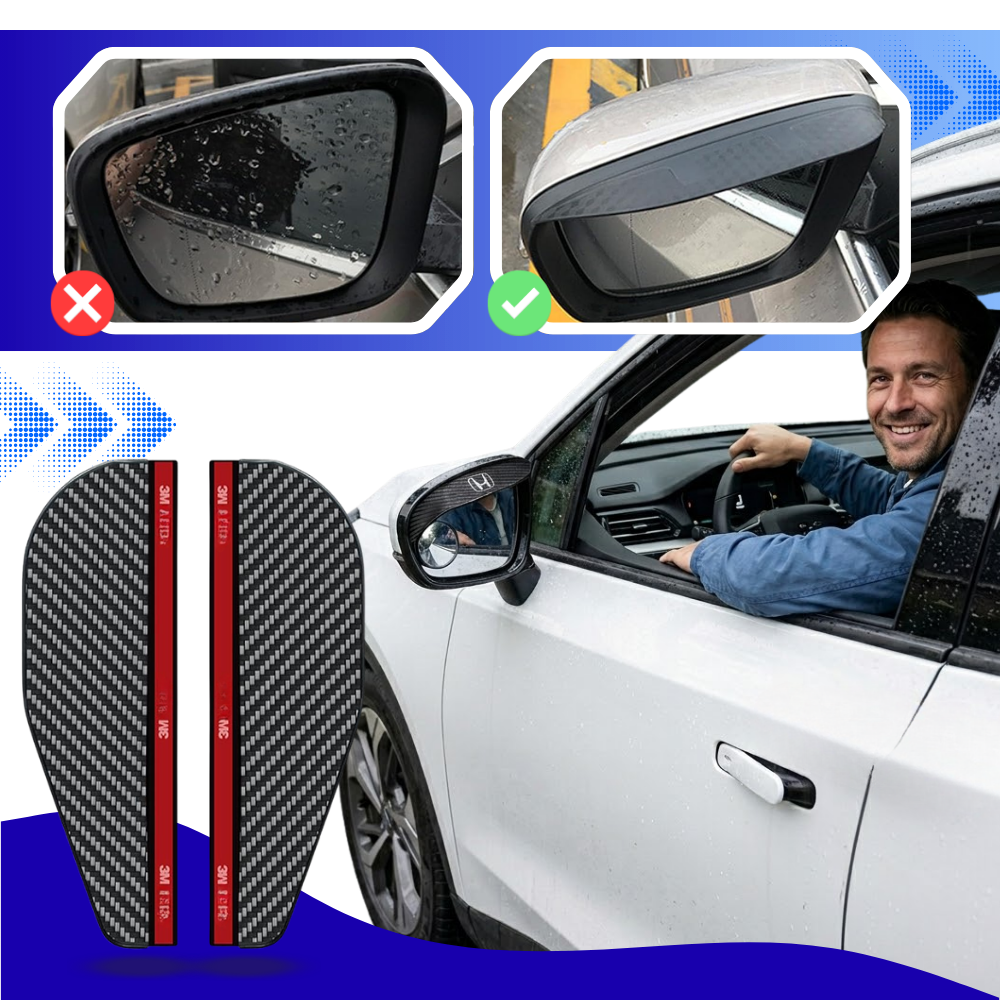 Clear Visibility Rear View Mirror Eyebrow