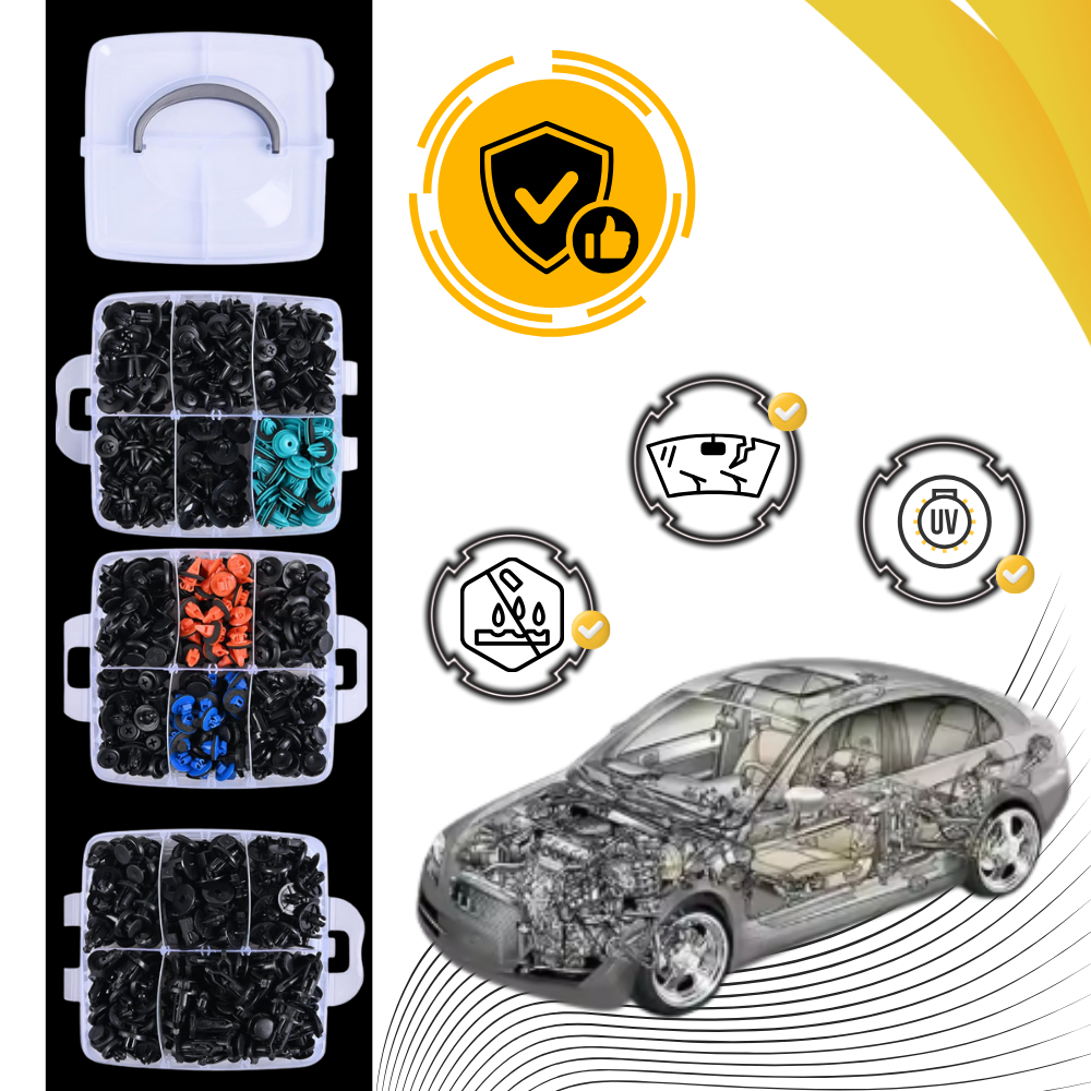 Comprehensive Car Rivet Kit
