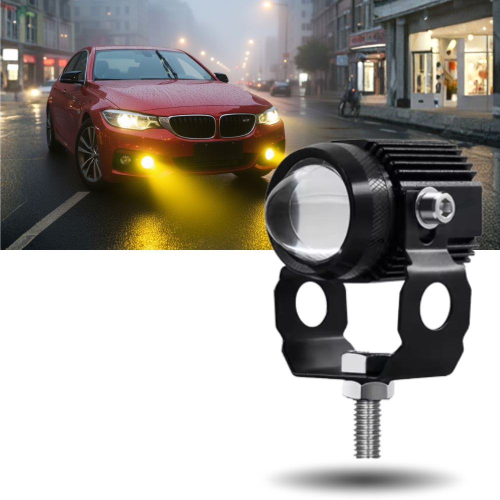 Dual Light Motorcycle Headlamp