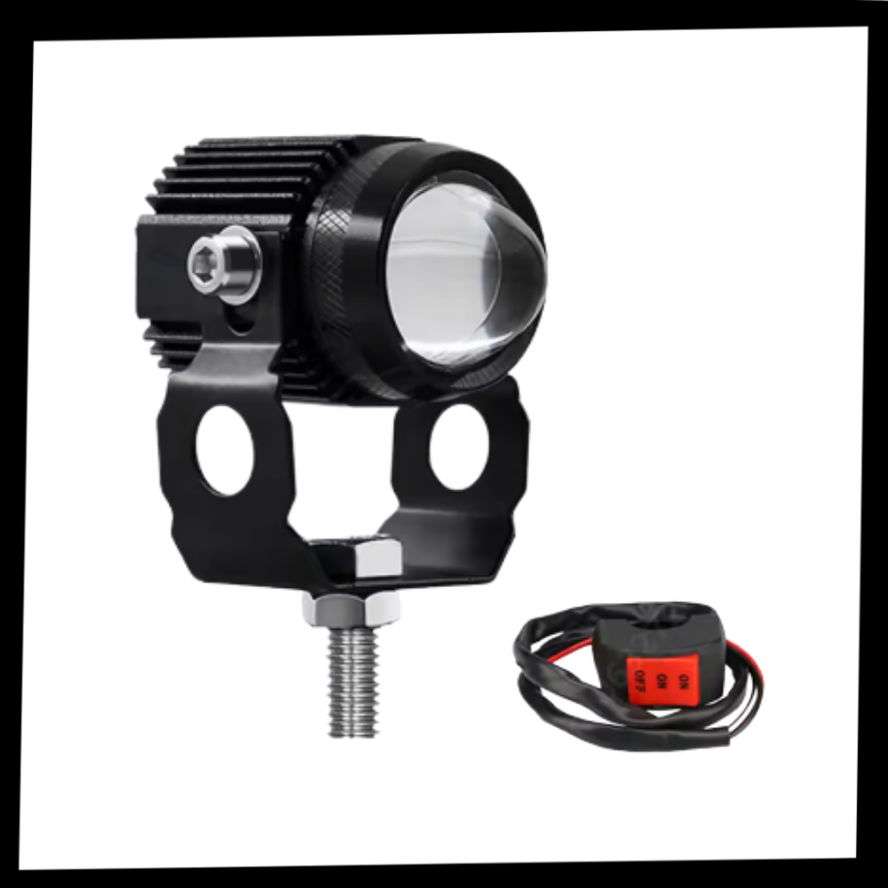 Dual Light Motorcycle Headlamp