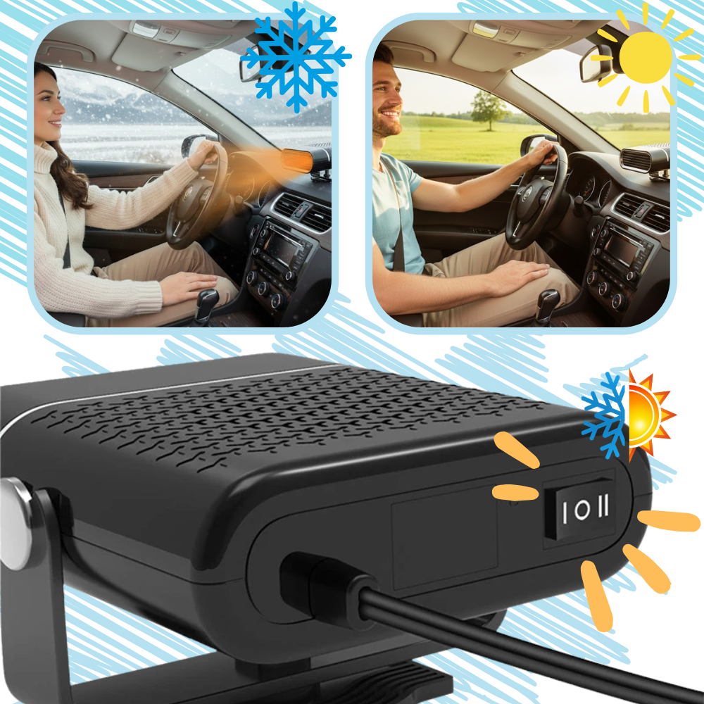 Dual Portable Car Defroster