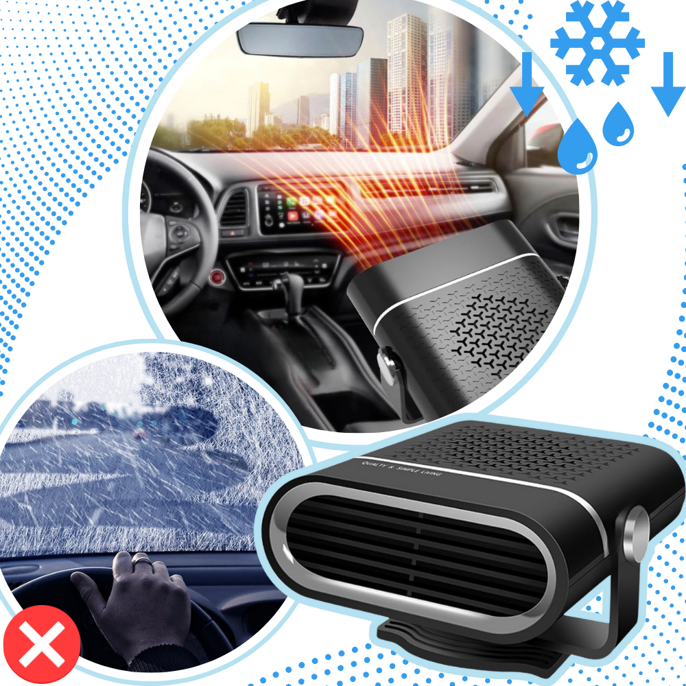 Dual Portable Car Defroster