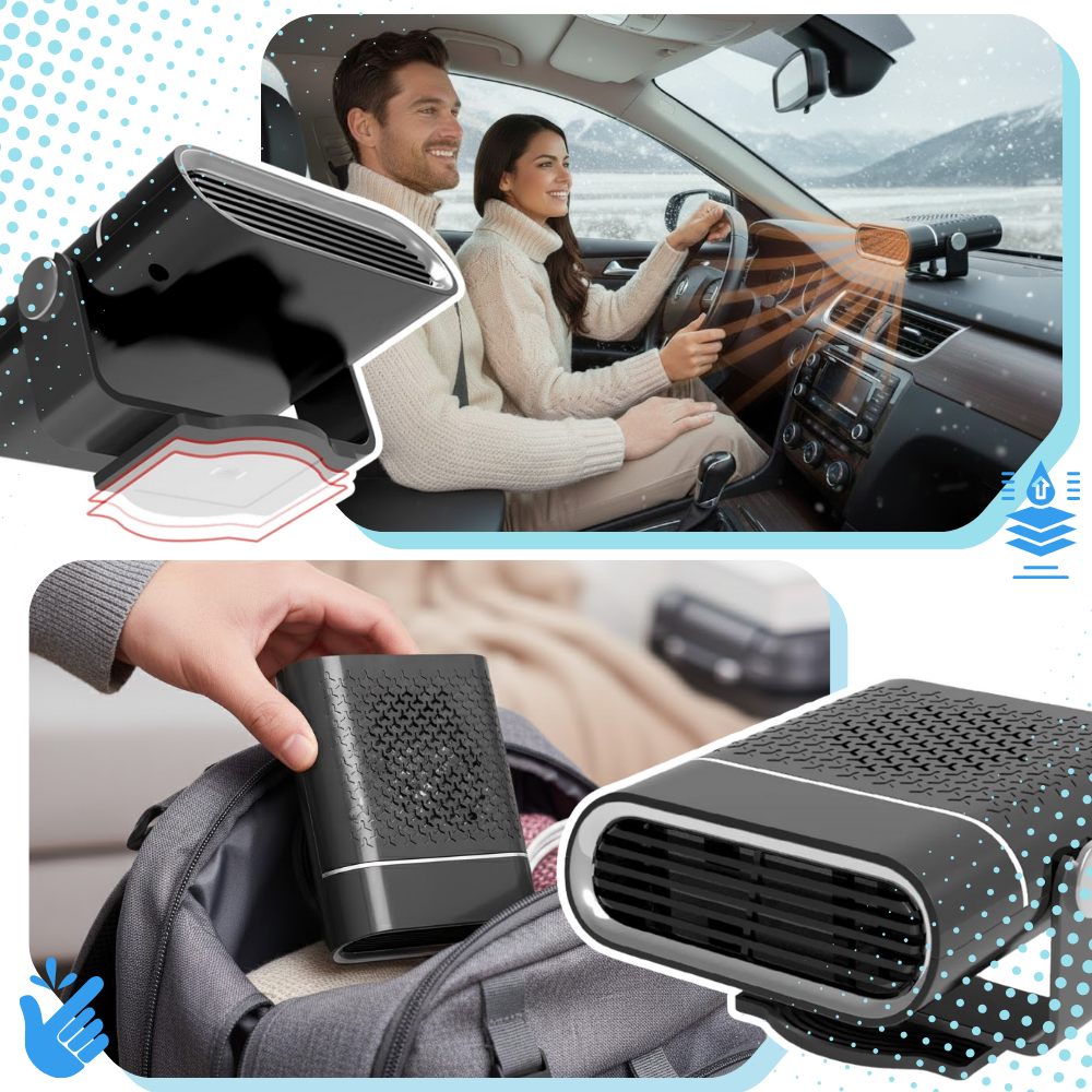 Dual Portable Car Defroster