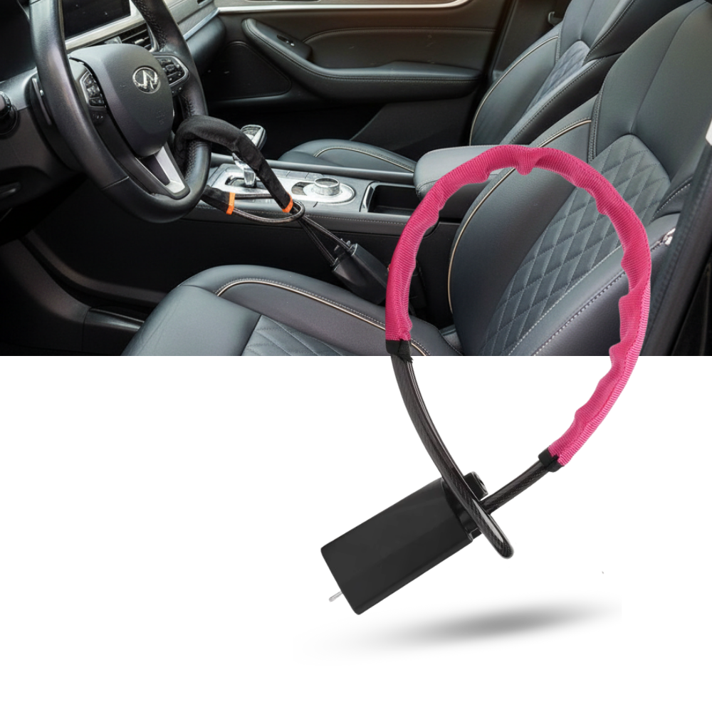 Dual Security Steering Wheel Lock
