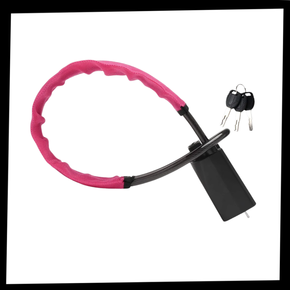Dual Security Steering Wheel Lock
