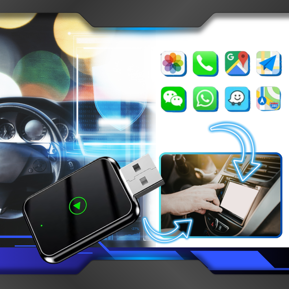 Functional & Convenient Wireless Carplay