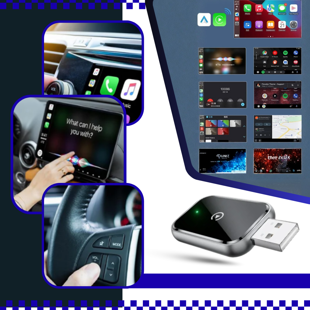 Functional & Convenient Wireless Carplay
