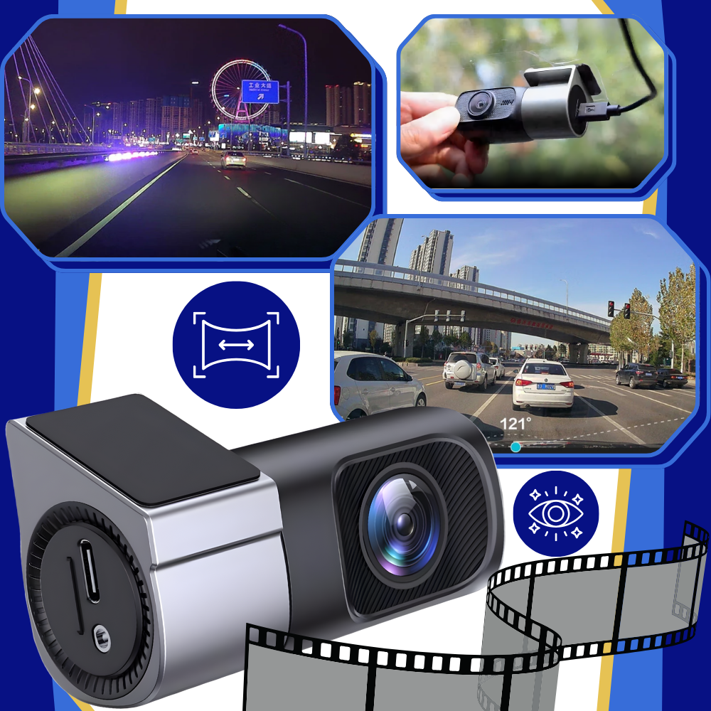 Loop Record Night Dash Camera