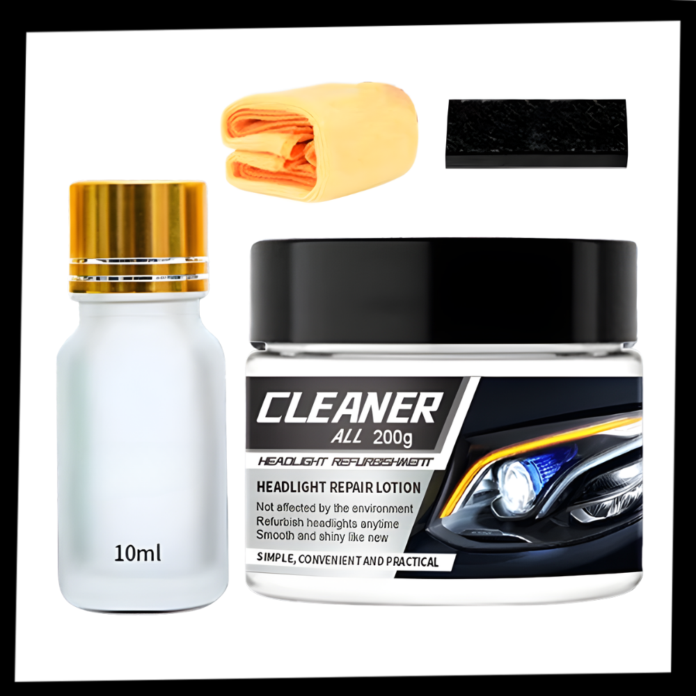 Protectant Headlight Cleaner Kit