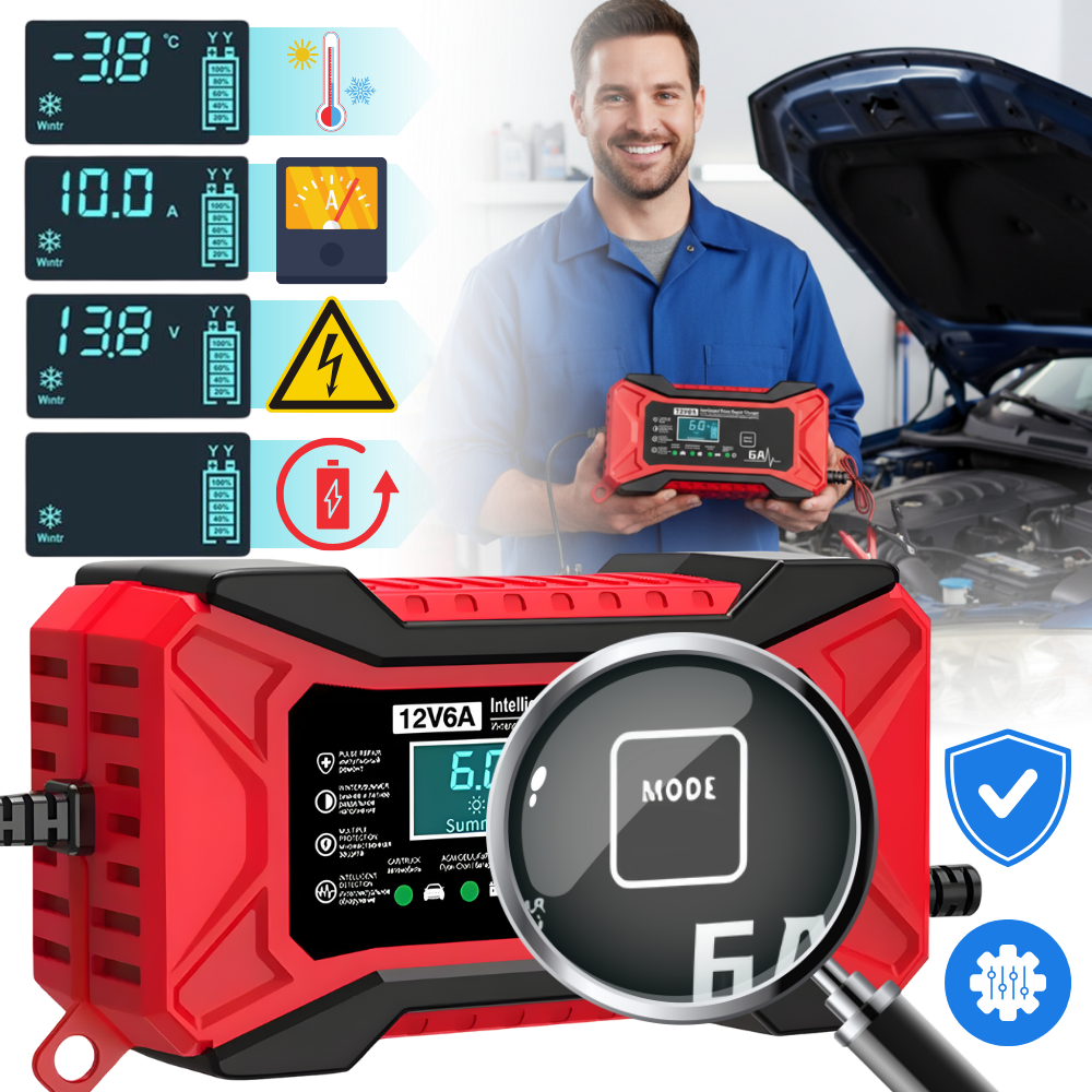 Smart 12V Battery Revive Charger