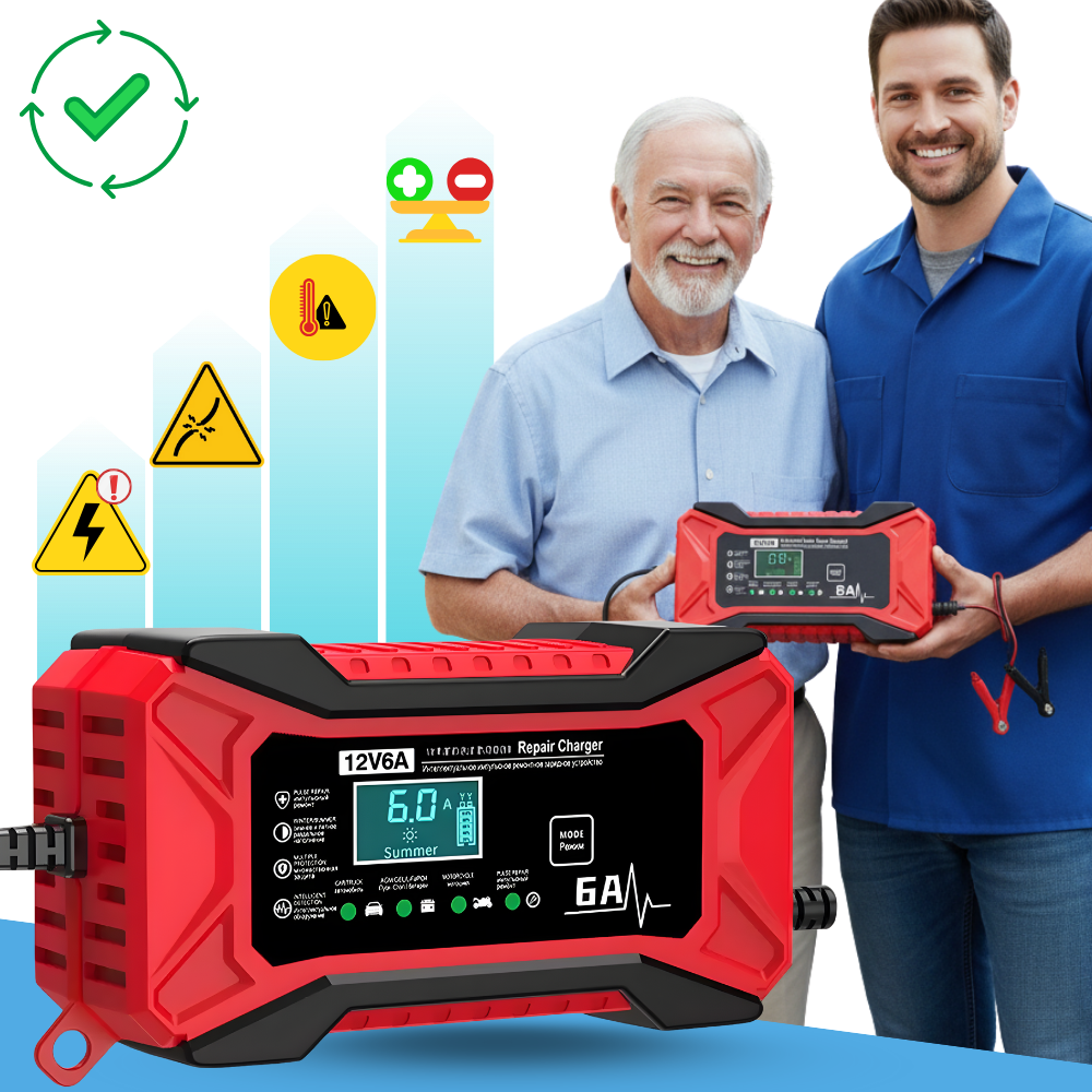 Smart 12V Battery Revive Charger