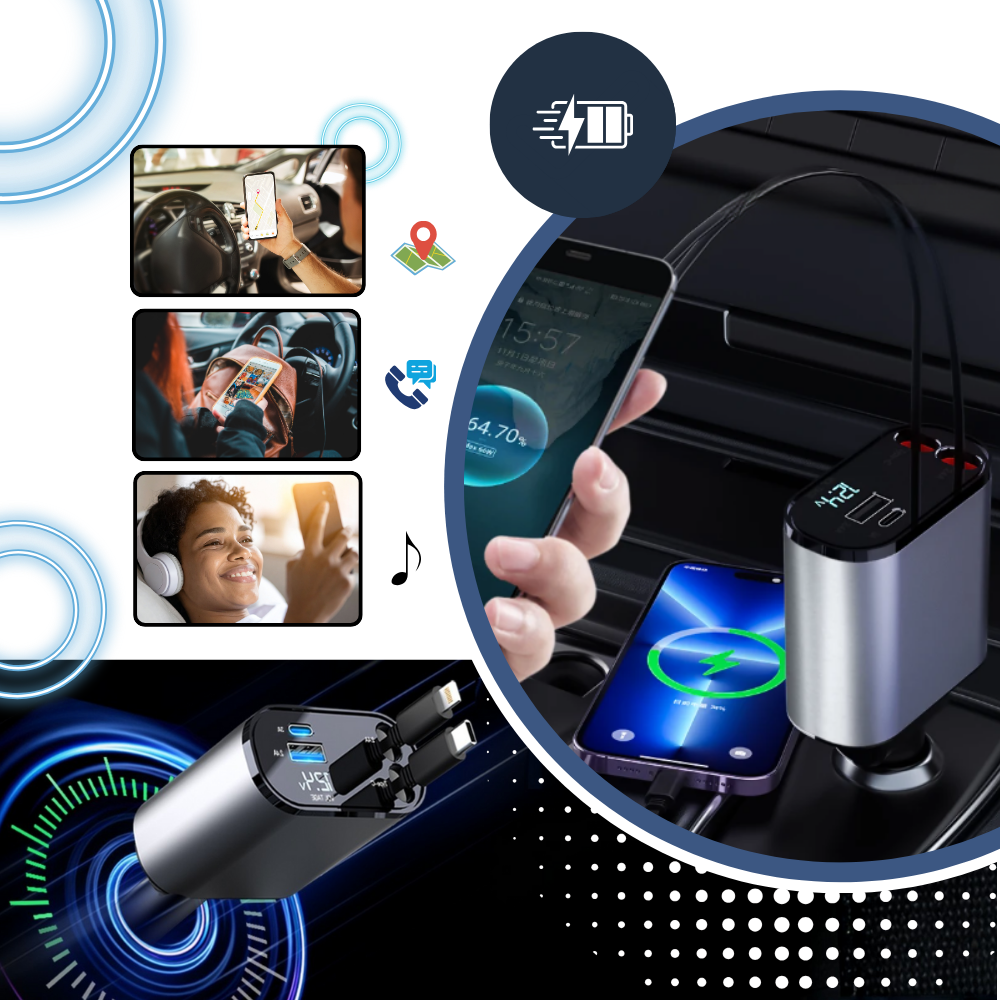 Telescopic Car Charging Station