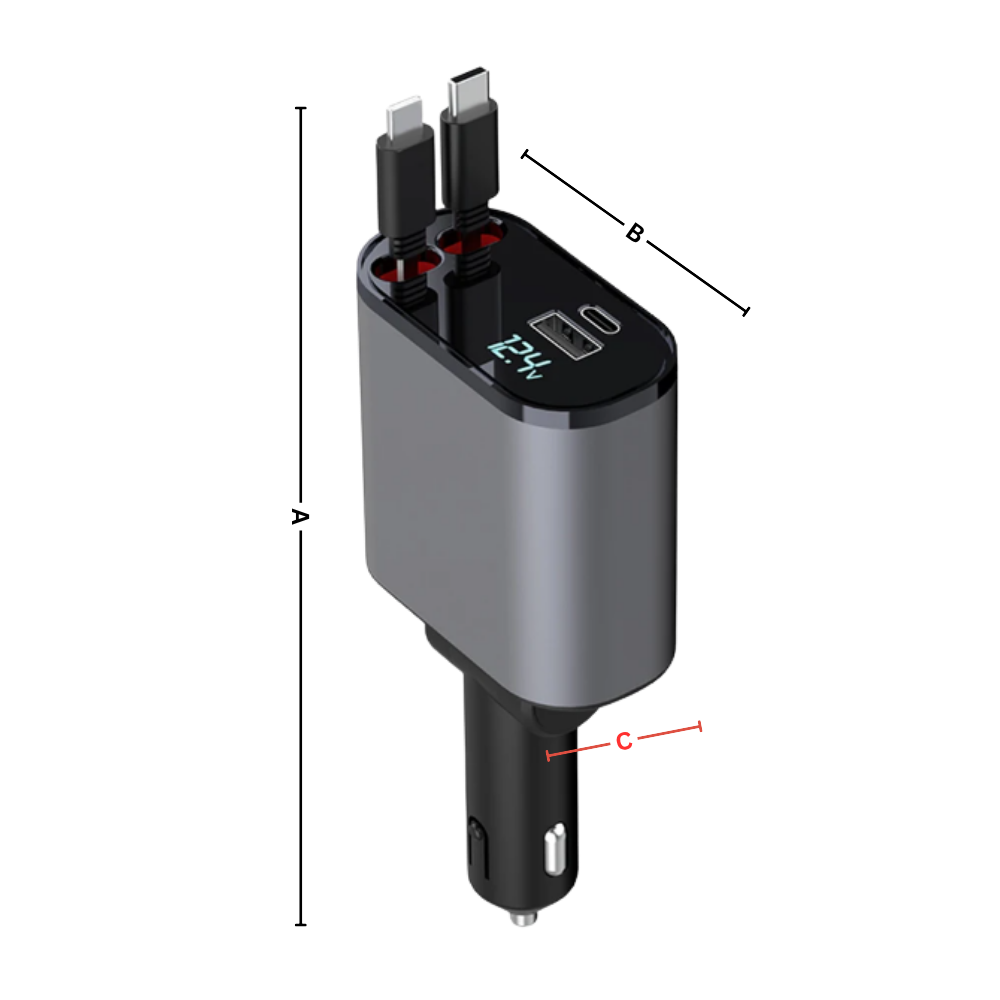 Telescopic Car Charging Station