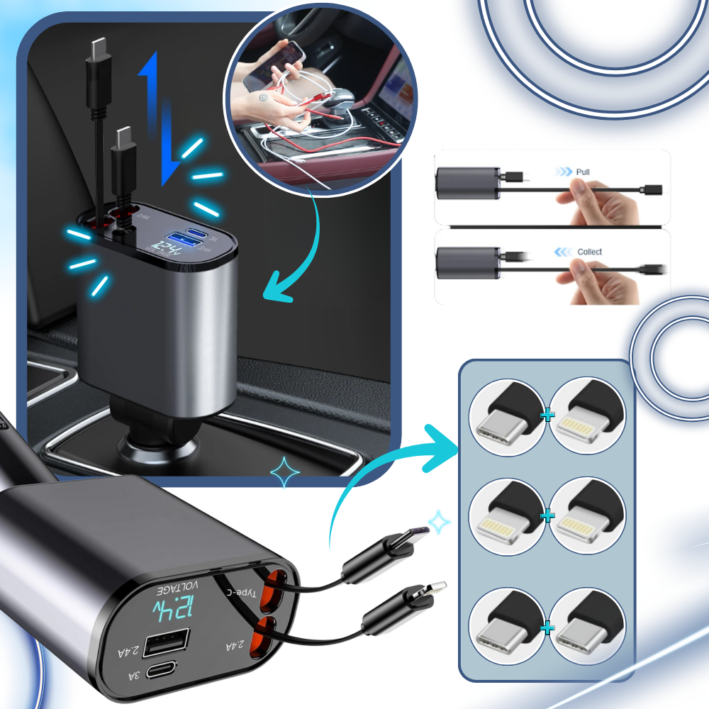 Telescopic Car Charging Station