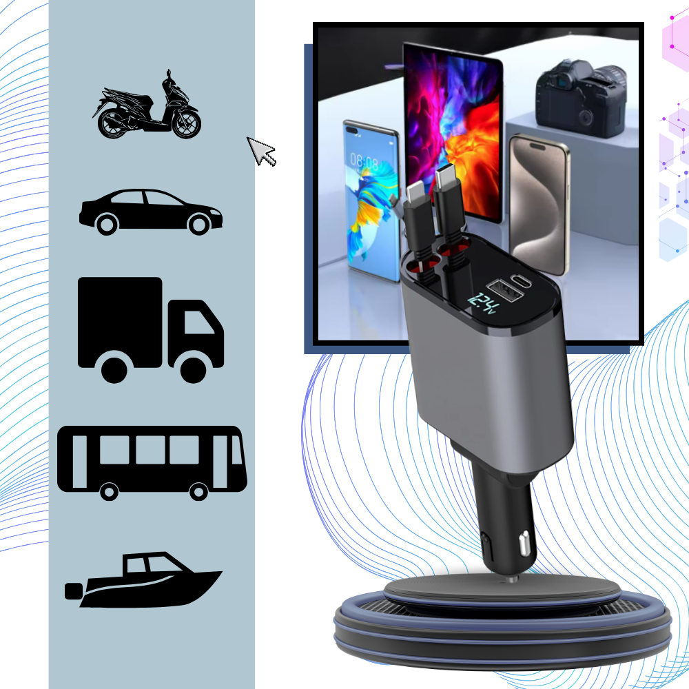 Telescopic Car Charging Station