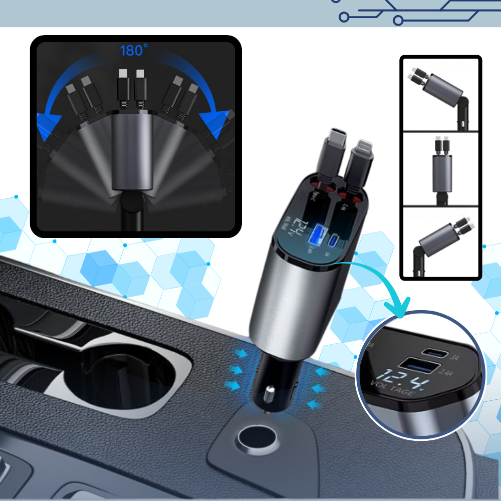 Telescopic Car Charging Station
